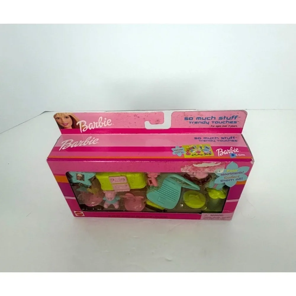 Rare‎ Barbie Doll 2001 So Much Stuff Trendy Touches Fashion Accessories NOS